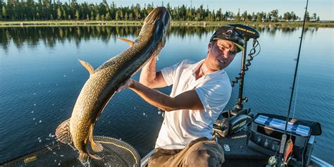 Fishing For Pike Swedish Lapland