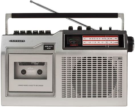 Crosley CT200A Retro Portable Cassette Player with AM/FM Radio and ...