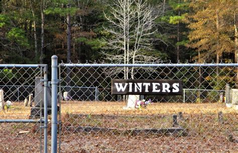 Winters Cemetery A Brownville Alabama Cimitero Find A Grave