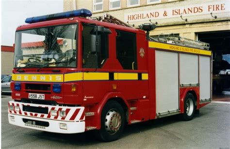 Fire Engines Photos Dennis Sfd222 Ml Sabre Highlands And Islands