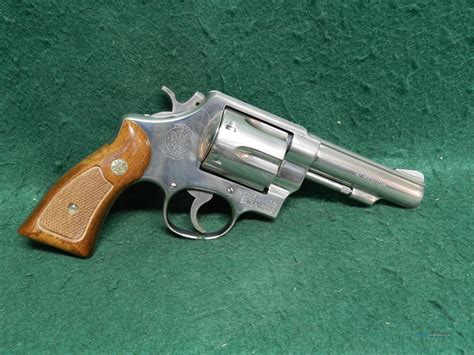 Smith And Wesson Model 58 Nickel Finish In 41 Mag For Sale