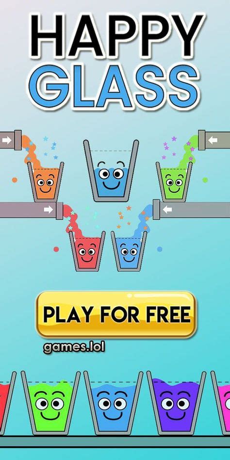 30 Best Happy Glass Play Happy Glass Game For Free Images In 2020