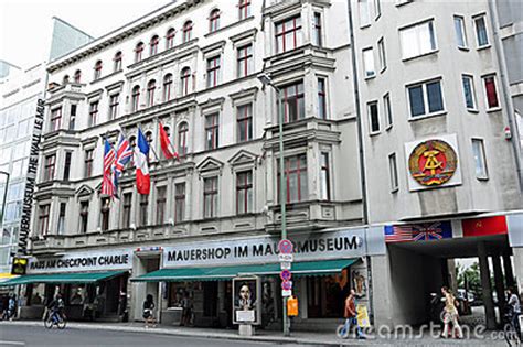 Haus am checkpoint charlie apartments in berlin. Museum Haus Am Checkpoint Charlie Editorial Image - Image ...