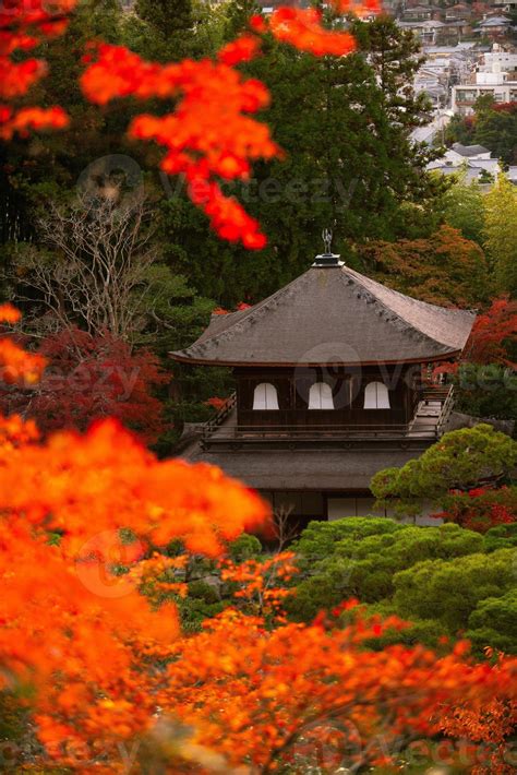 Ginkaku Ji Temple Of The Silver Pavilion Or Officially Named Jisho Ji