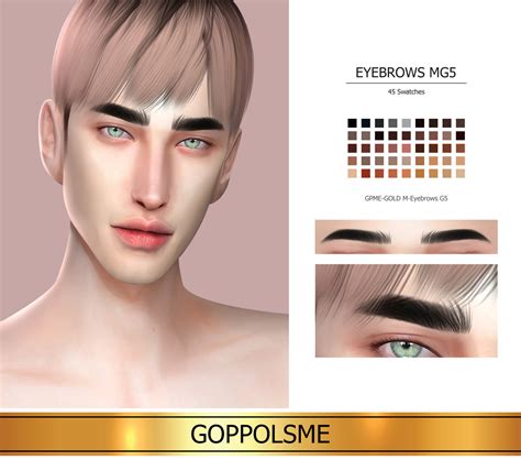 Goppols Me Gpme Gold M Eyebrows G5 Download At Goppolsme