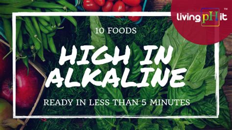 The menu of alkaline diet for each week is slightly different. 10 Food Recipes High in Alkaline (That Take