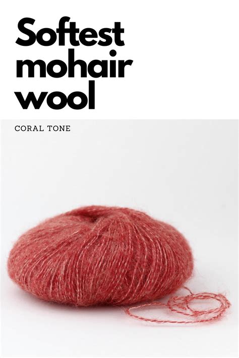 Softest Mohair Wool Fine Lace Mohair Yarn Fall Colors Fluffy Yarn