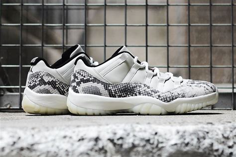 Air Jordan 11 Low Le Snakeskin Slithers Onto Shelves This Weekend