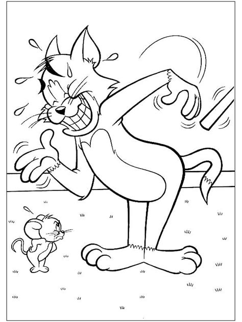 Tom Ve Jerry Boyama Sayfaları Boyama Online