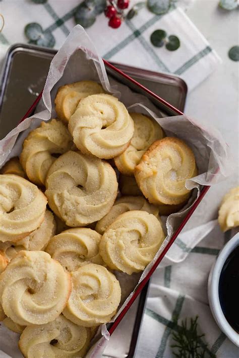 Scrape down the bowl and beaters. Danish Butter Cookies | Brown Eyed Baker