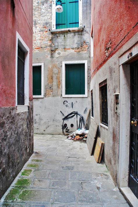 Venetian Graffiti Stock Image Image Of Alleyway Comfortable 66313871