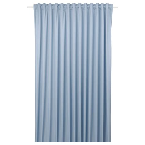 Curtains with tie backs 1 pair 57x98 29. BENGTA Block-out curtain, 1 length, blue, 210x300 cm - IKEA