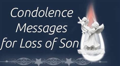 Condolence Messages For Loss Of Son Sympathy Message Death Child