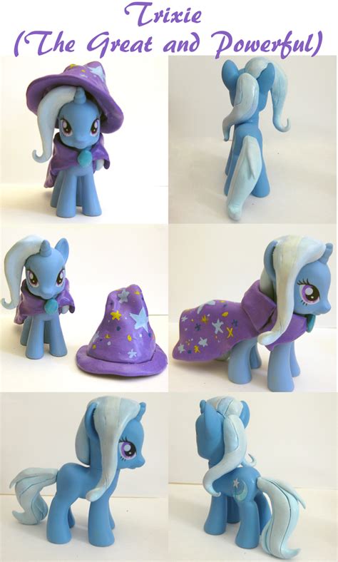 Trixie The Great And Powerful Custom Mlpfim Toy By Alltheapples On