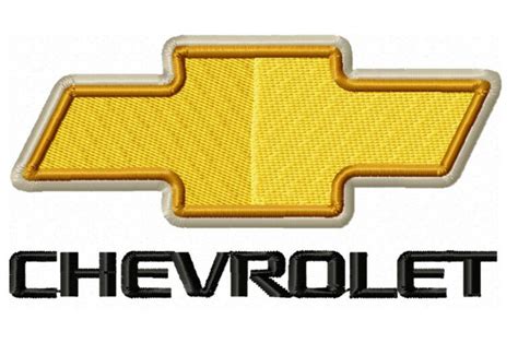 Chevrolet Logo Embroidery Design ⋆ 6 Sizes 9 Formats Blu Cat Red Dog