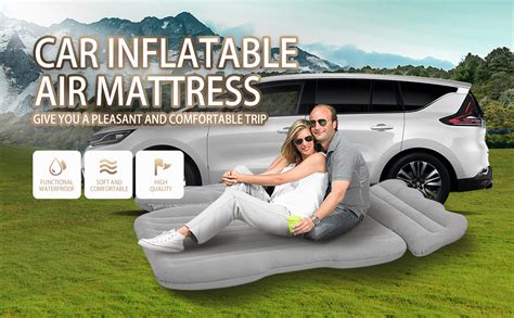 Lammyner Air Mattress Inflatable Bed For Suv Car Truck Car Sleeping