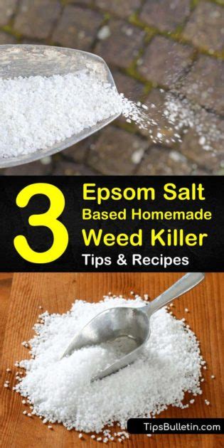 Magnesium sulfate, aka epsom salt, is one of the world's hidden wonders! 3 Epsom Salt Based Homemade Weed Killer Tips & Recipes