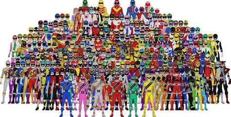 All Of Super Sentai By Taiko554 On Deviantart All Power Rangers