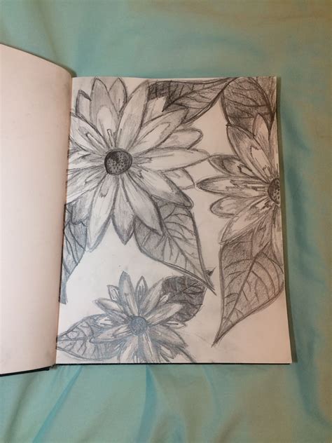 √ Pencil Drawings Flowers