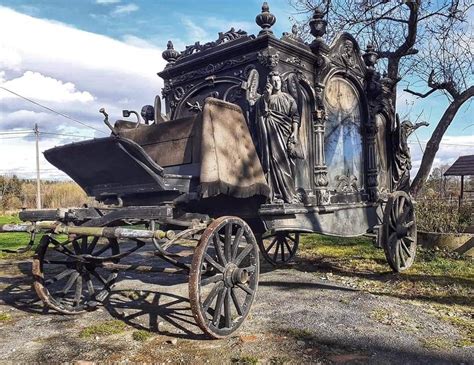 Old Gothic Hearse Found In Dresden Germany Hearse Antiques History