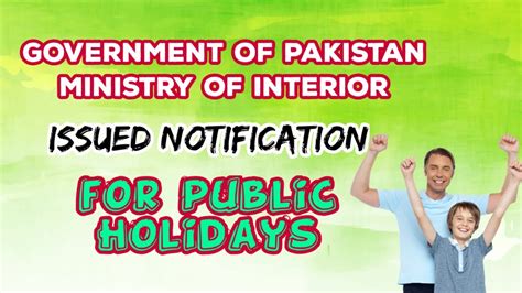 News About Annual Public Holidays Pakistan 2020 Notification