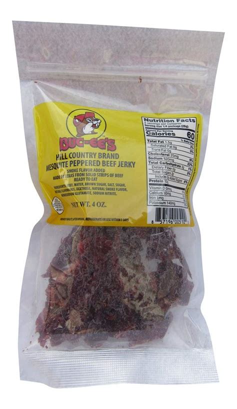 Buc Ee S Texas Hill Country Brand Teriyaki Beef Jerky In Resealable Bag