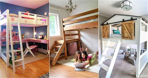 15 Free Diy Loft Bed Plans With Pdf Guide