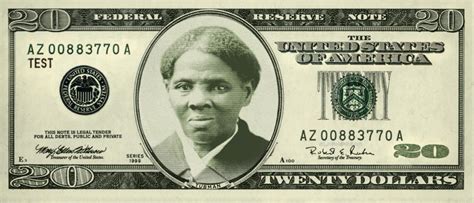 New 20 Bill To Depict Harriet Tubman 3rd Woman Ever On Us Paper Money