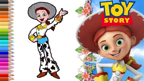 How To Draw Jessie From Toy Story Как нарисовать Джесси История