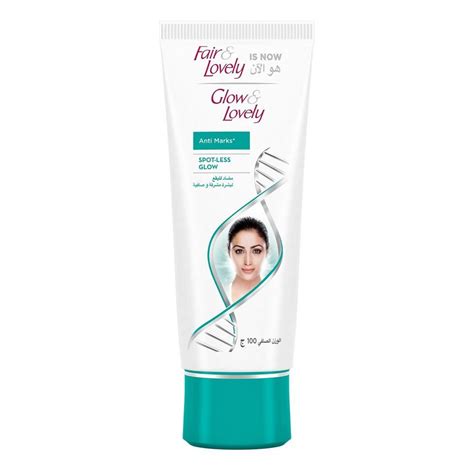 Purchase Fair And Lovely Is Now Glow And Lovely Anti Marks Spot Less Glow