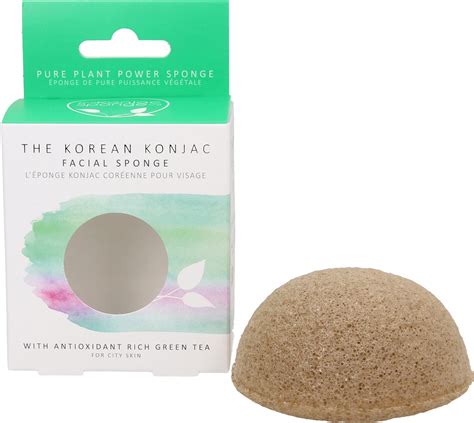 The Konjac Sponge Company Premium Facial Puff With Green Tea Ecco
