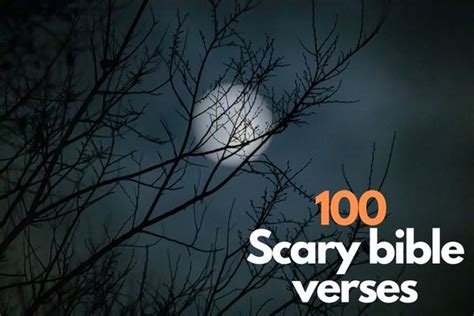 100 Scary Bible Verses