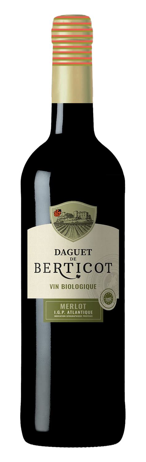 Merlot IGP Atlantique Daguet De Berticot BIO Organic Wines S R O