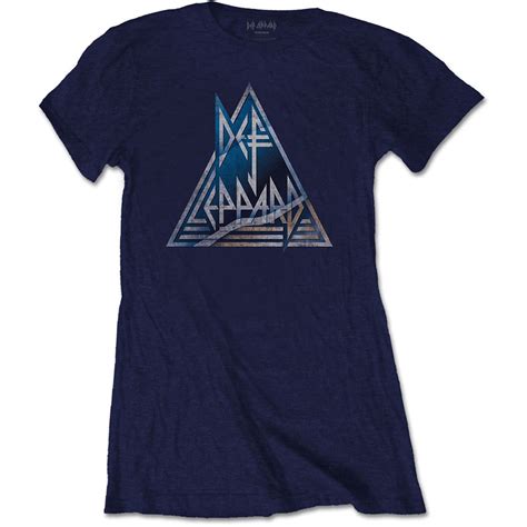 Def Leppard Triangle Logo ~ T Shirt Fuzz Bayonne