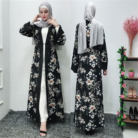 Womail Muslim Abaya Women Dubai Kaftan Islam Long Maxi Dress Elegant