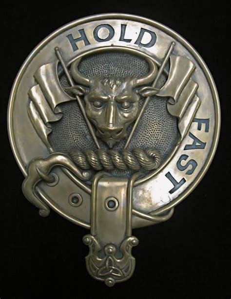 Clan Macleod Of Macleod Cold Cast Bronze Wall Plaque ⋆ Celtic Jackalope