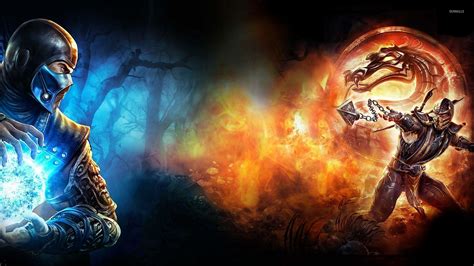 With his eternal soul destined to rot in the depths of hell, he is visited. Mortal Kombat Scorpion Vs Sub Zero Wallpapers - Wallpaper Cave