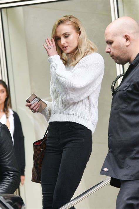 Sophie Turner Seen At Her Hotel In Sao Paulo Gotceleb