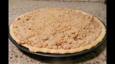 Dutch Apple Pie With Oatmeal Streusel YouTube