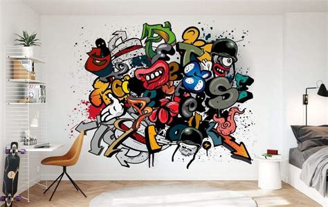 10 Graffiti Wallpaper Murals Thatll Turn Your Walls Into Spectacular
