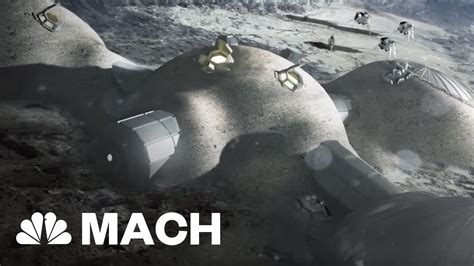 There Could Be A Village On The Moon By 2030 Mach Nbc News Youtube