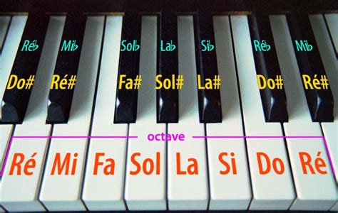 Hay Sólo Siete Notas Para Recordar En El Piano Las Notas De Las Teclas