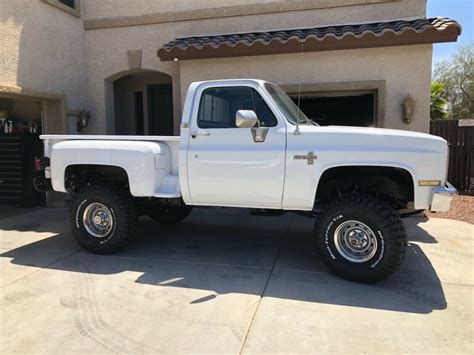 1985 Chevy K10 Stepside Silverado 4x4 Classic Chevrolet Ck Pickup