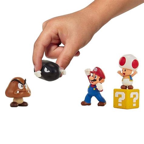 Buy Action Figure World Of Nintendo Mini Figure 5 Pack New Super