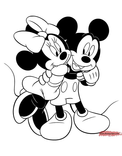 Mickey Mouse Y Minnie Para Colorear Mickey Mouse Para Colorear Porn