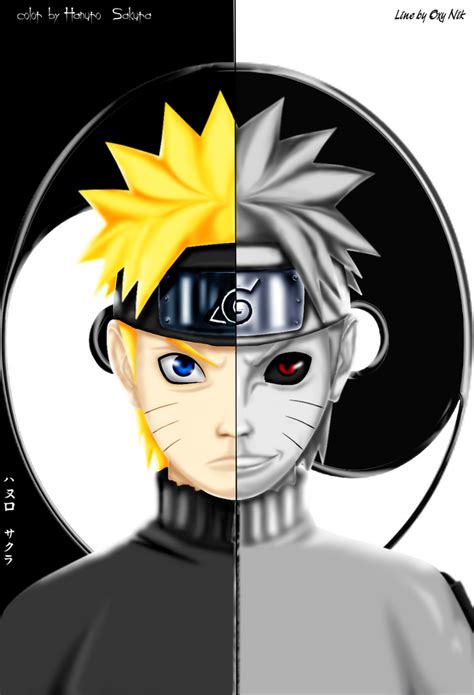 Naruto And His Dark Side By Hanuro Sakura On Deviantart