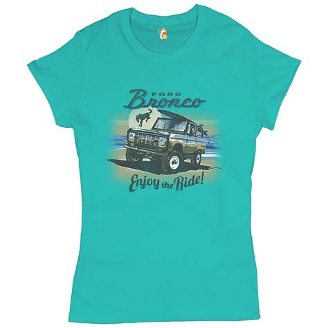 Ford Bronco T Shirt Enjoy The Ride Offroad Truck T For Etsy