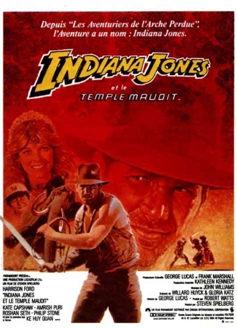 Indiana Jones Et Le Temple Maudit S Ries And Fantasy