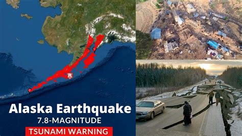 Alaska Earthquake Tsunami Warning Issued After 78 Magnitude Tremor Hits 23 July 2020 Youtube