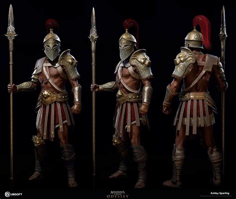Artstation Gladiator Outfit Assassin S Creed Odyssey Ashley Sparling Assassins Creed Art